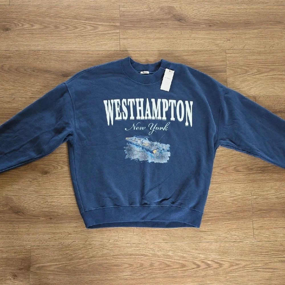 Abercrombie & Fitch Oversized Unisex Crewneck Sweatshirt, *NWT*, Size Small